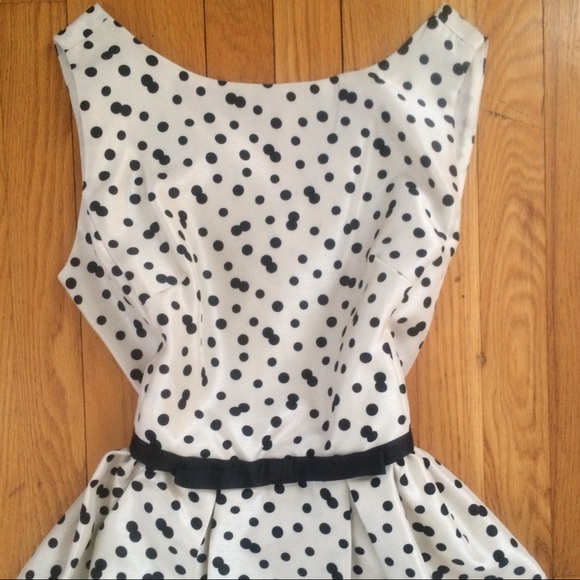HP! Silk Party Polka dot Dress ! - Picture 2 of 7